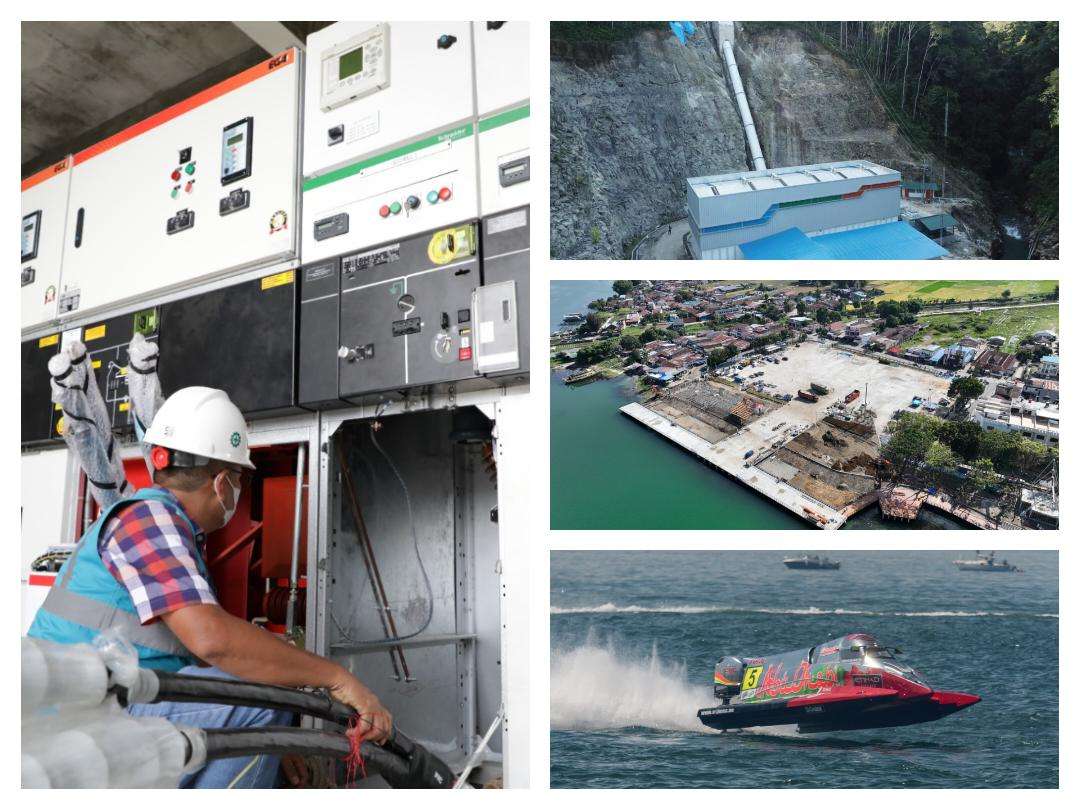 PLN Siapkan Listrik Bersih Tanpa Kedip dari Pembangkit Mikro Hidro Diajang F1 Powerboat