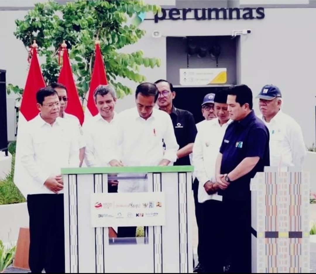 Presiden Jokowi Resmikan Hunian Milenial Terintegrasi Produk Perumnas